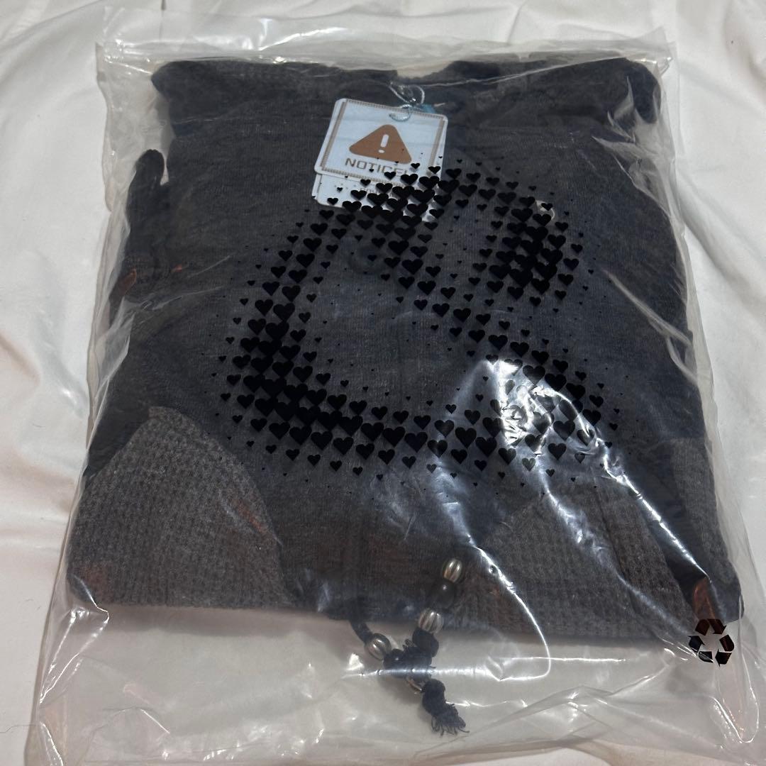 【新品未使用】COYSEIO フードパーカー ダークグレー チャコール　/f5