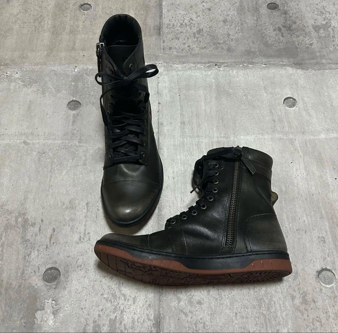 靴 00s archive DIESEL leather boots y2k