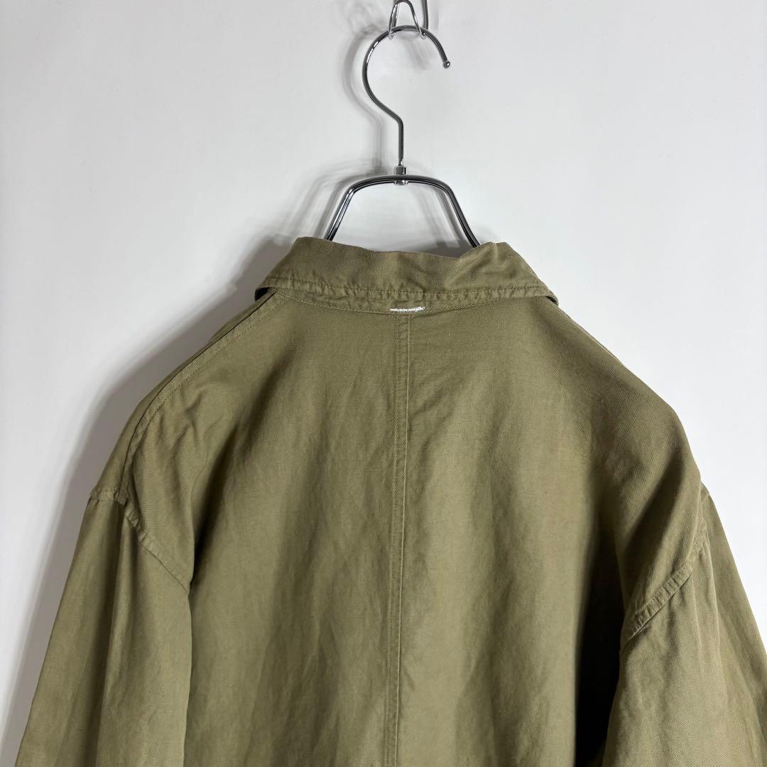 MHL. DRY COTTON LINEN 日本製 シャツ ジャケット M