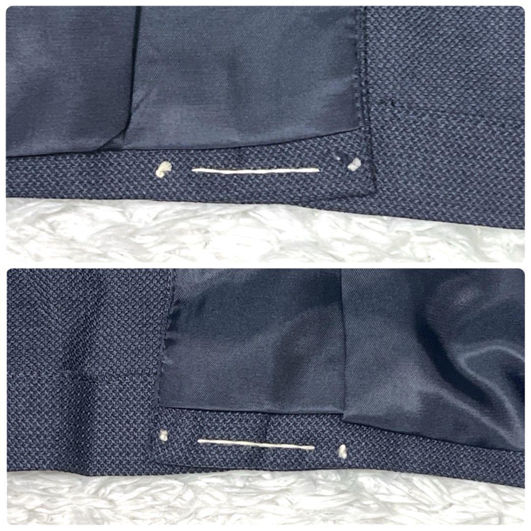 【未使用】ダーバン OPUS テーラードジャケット 日本製 シルク混 2L