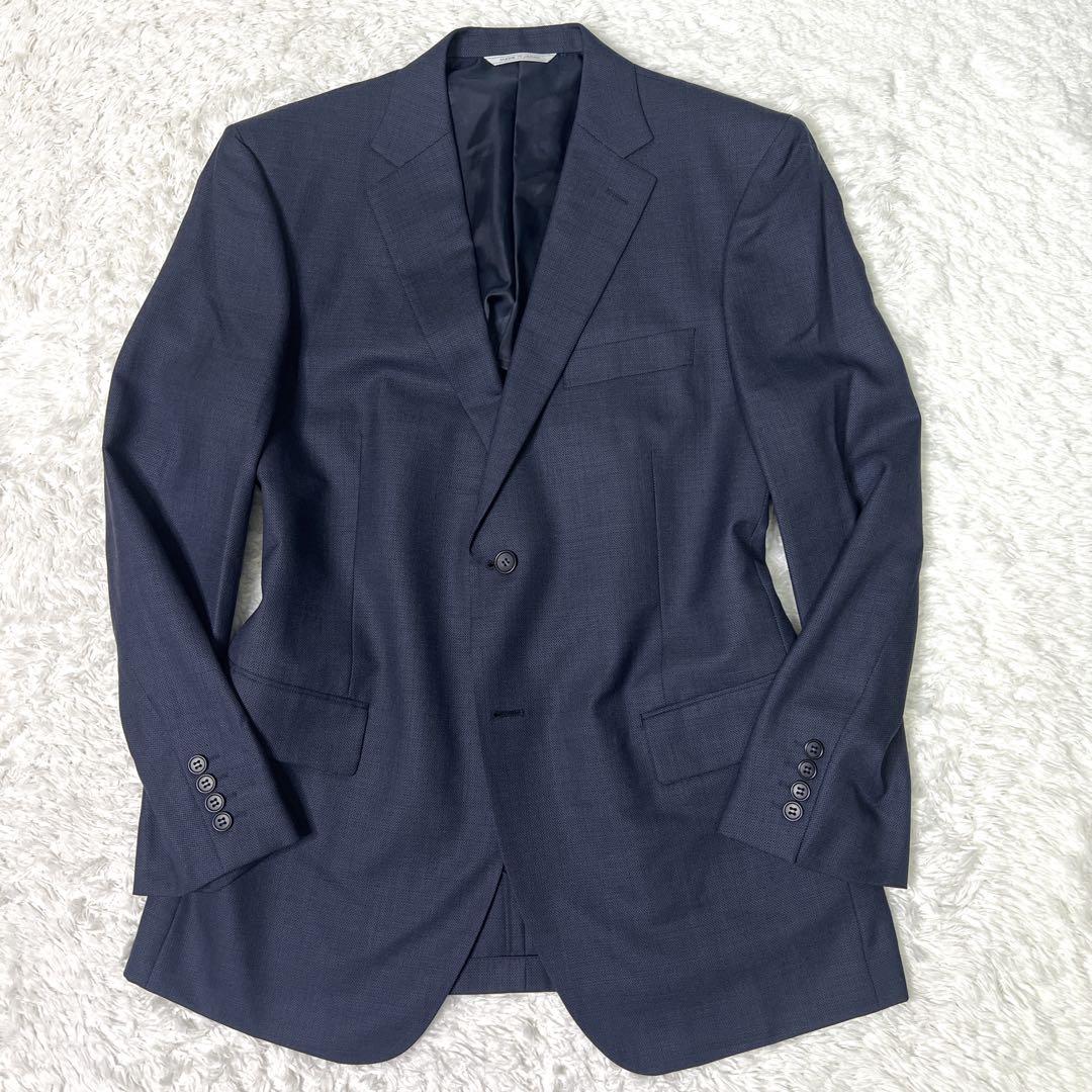 【未使用】ダーバン OPUS テーラードジャケット 日本製 シルク混 2L