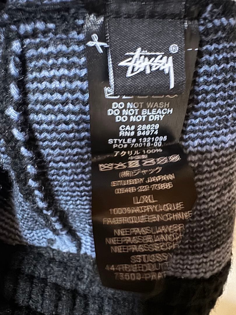 ウンチェ着用　ステューシー　クラッシャーハット