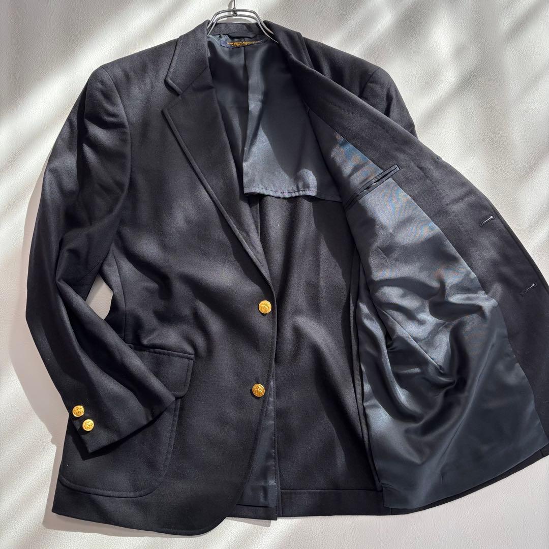 美品 ブルックスブラザーズ 紺ブレ 金ボタン テーラードジャケット Mサイズ