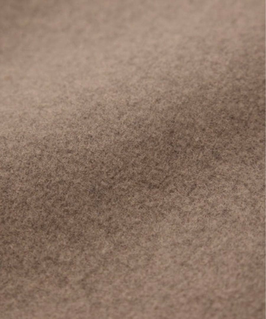 ぽさん様　アダムエロぺ　ウールボンディングミドルコート　キャメル　新品