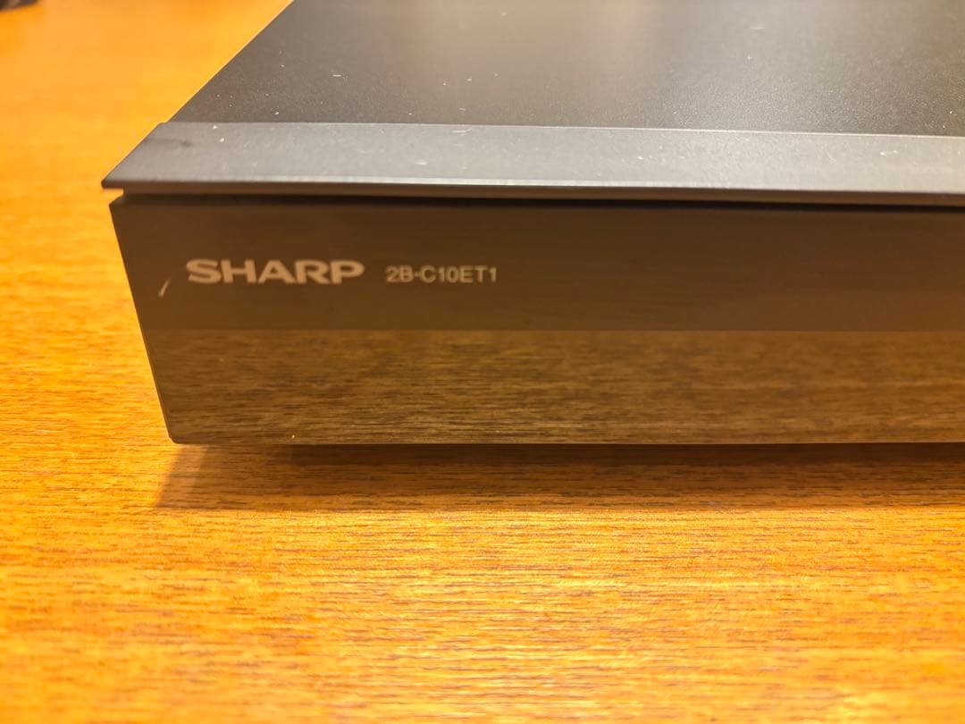SHARP ブルーレイディスクレコーダー(2B-C10ET1)