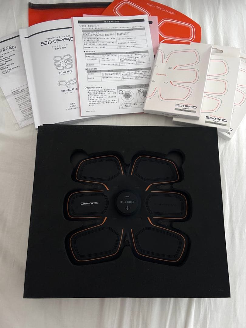 【美品】SIXPAD Abs fitシックスパッドジェルシート ３箱セット