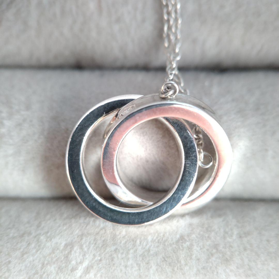 ＊ご成約済＊TIFFANY＆Co.　ネックレス インターロッキング　925