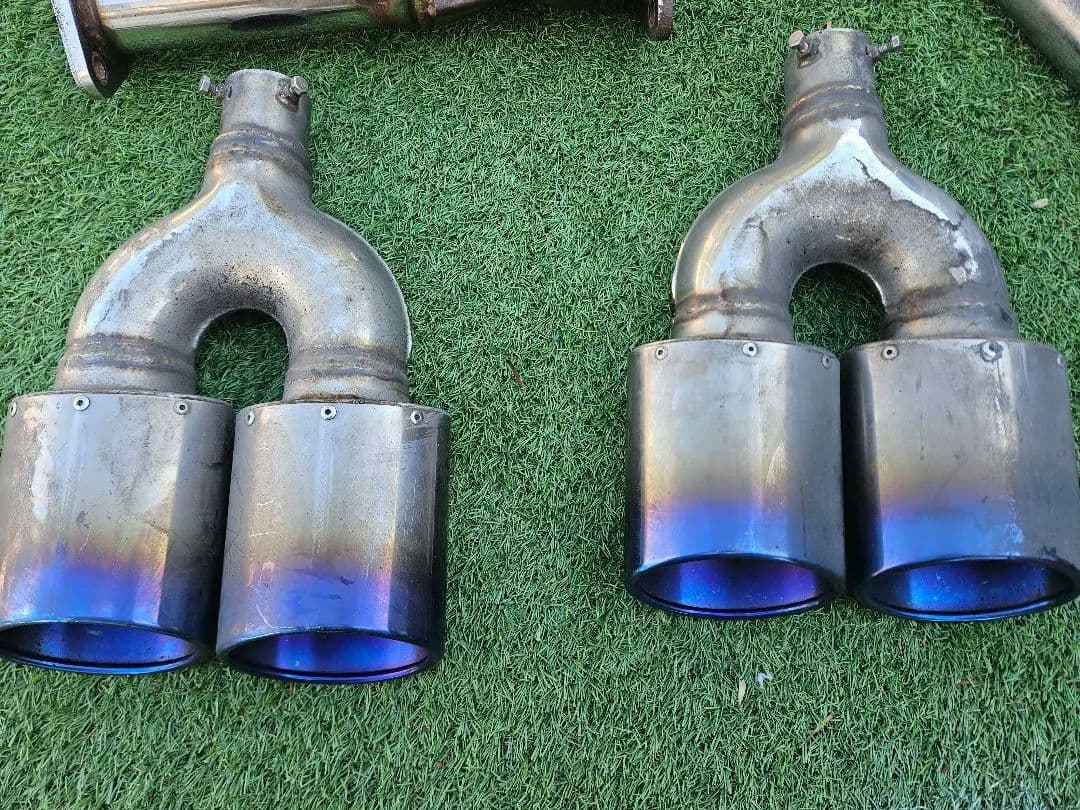 アルファードヴェルファイア30後期ROWEN ステンレス デュアルテールマフラー