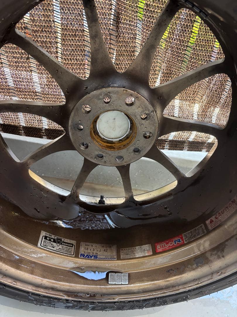 RAYS CE28 １８インチ　8.5J +42 PCD 120 