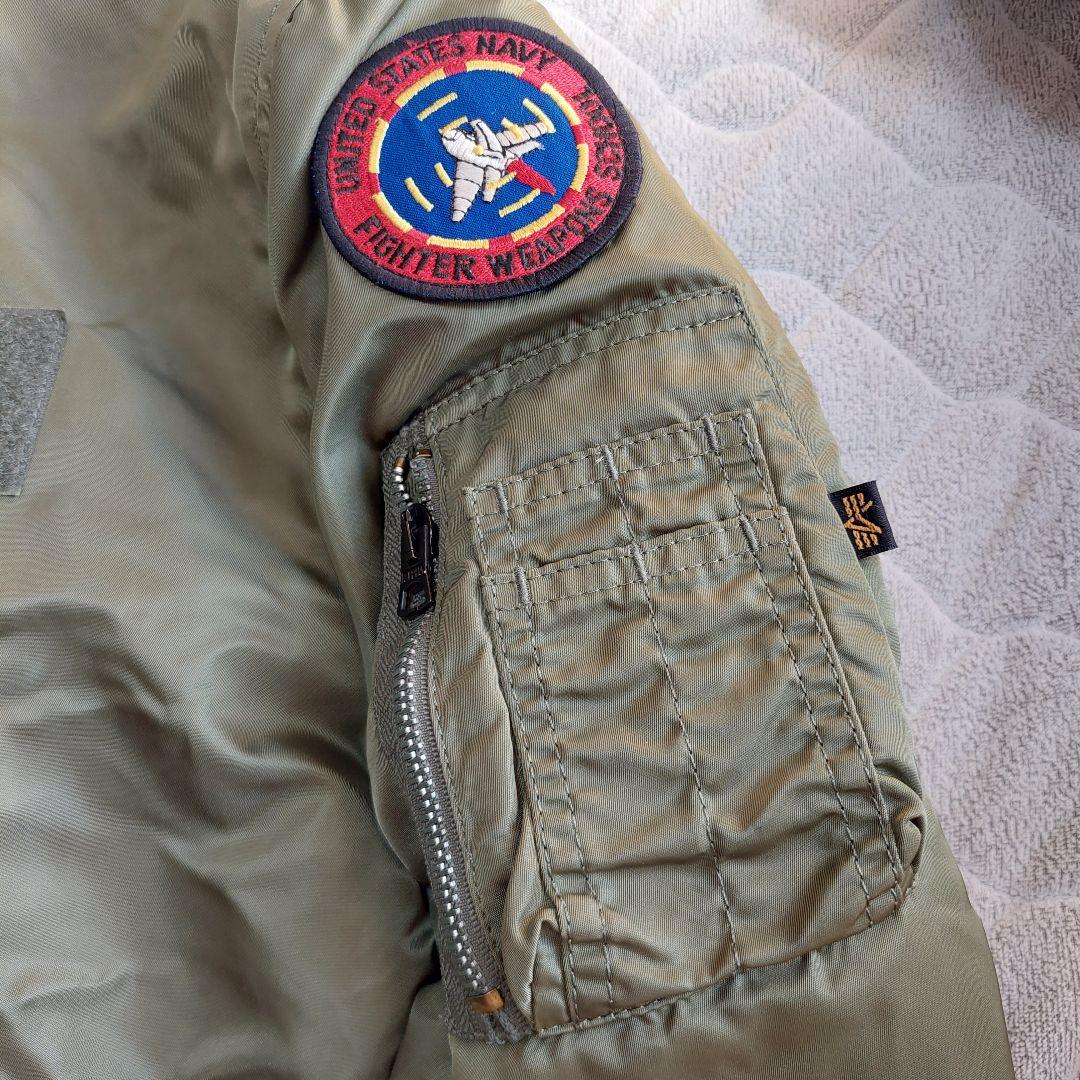 レ*ン様 【限定品】アルファインダストリーズ トップガン コラボ MA-1 50