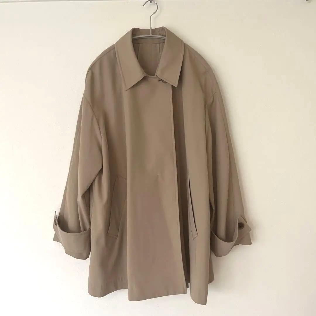 green label relaxing テントライン ミドル コート トレンチ