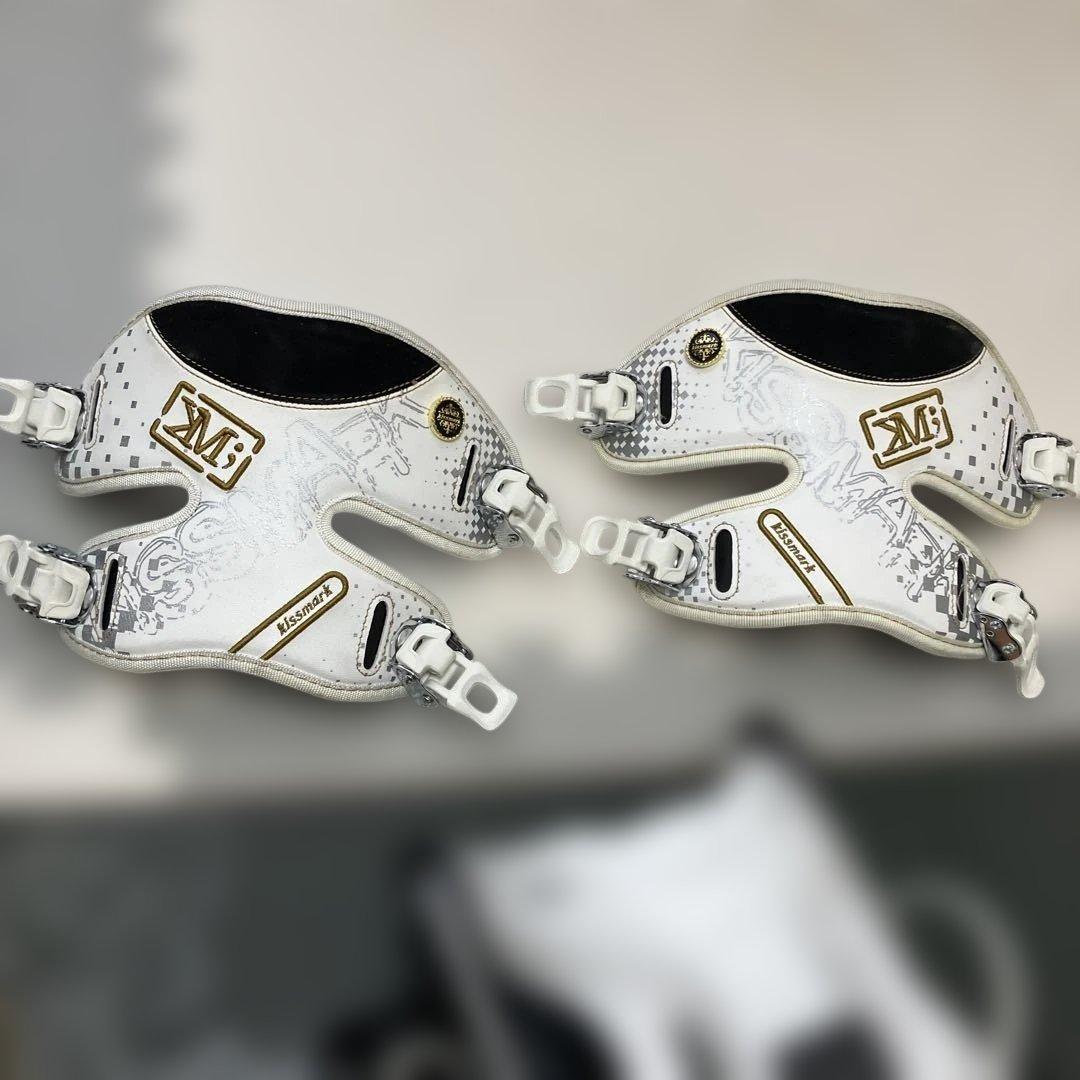 値下げ！kissmark★スノーボード板・ビンディングセット（バッグ付き）148