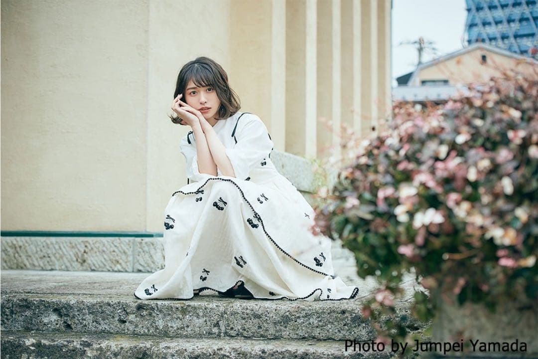 【新品未使用】Tanaka Daisuke black cherry dress