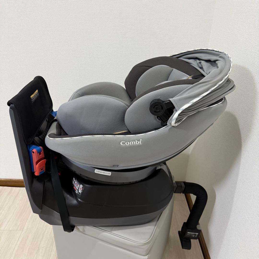 【美品】コンビ クルムーヴスマート JN-550 シートベルト固定