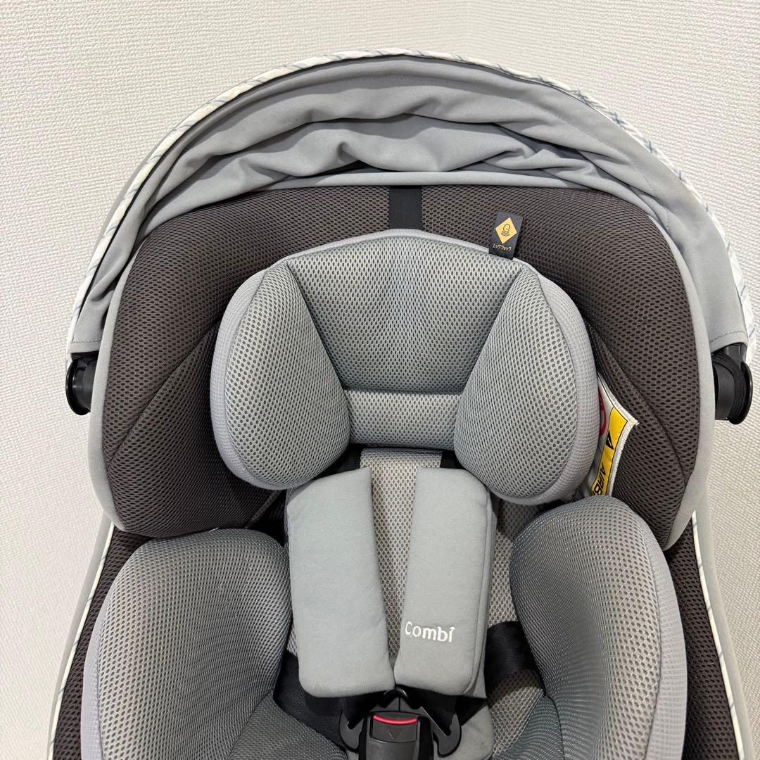 【美品】コンビ クルムーヴスマート JN-550 シートベルト固定