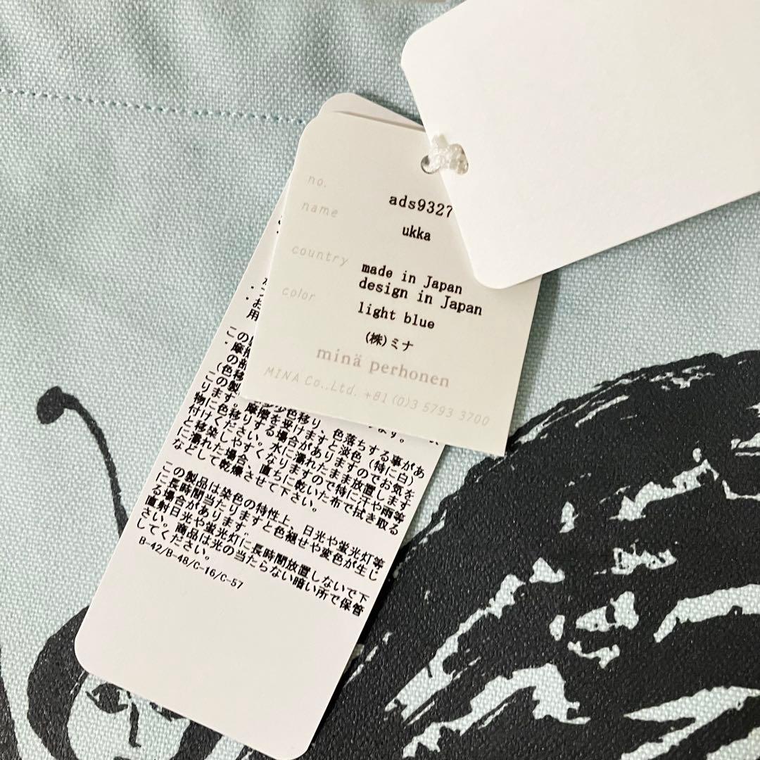 新品ミナペルホネン30周年 羽花 UKKA トートバッグ ノベルティ メジャー