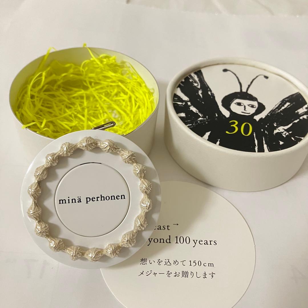 新品ミナペルホネン30周年 羽花 UKKA トートバッグ ノベルティ メジャー