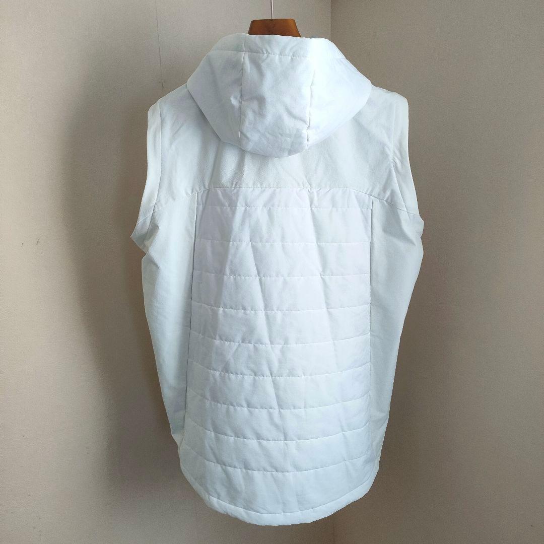 OAKLEY ゴルフ 中綿ジャケット ベスト 2way ホワイト