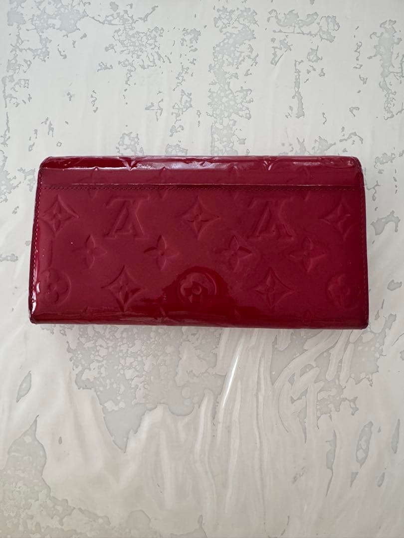 Louis Vuitton バーガンディ 長財布