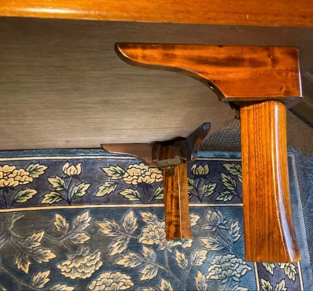 折れ脚テーブル 書写机 折り畳み机 ちゃぶ台 お稽古机 アンティーク③