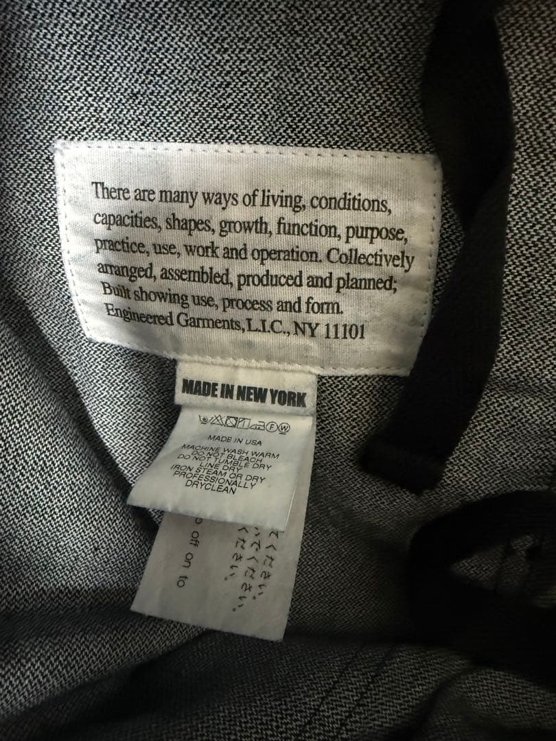 新品 Engineered Garments ファティーグパンツ