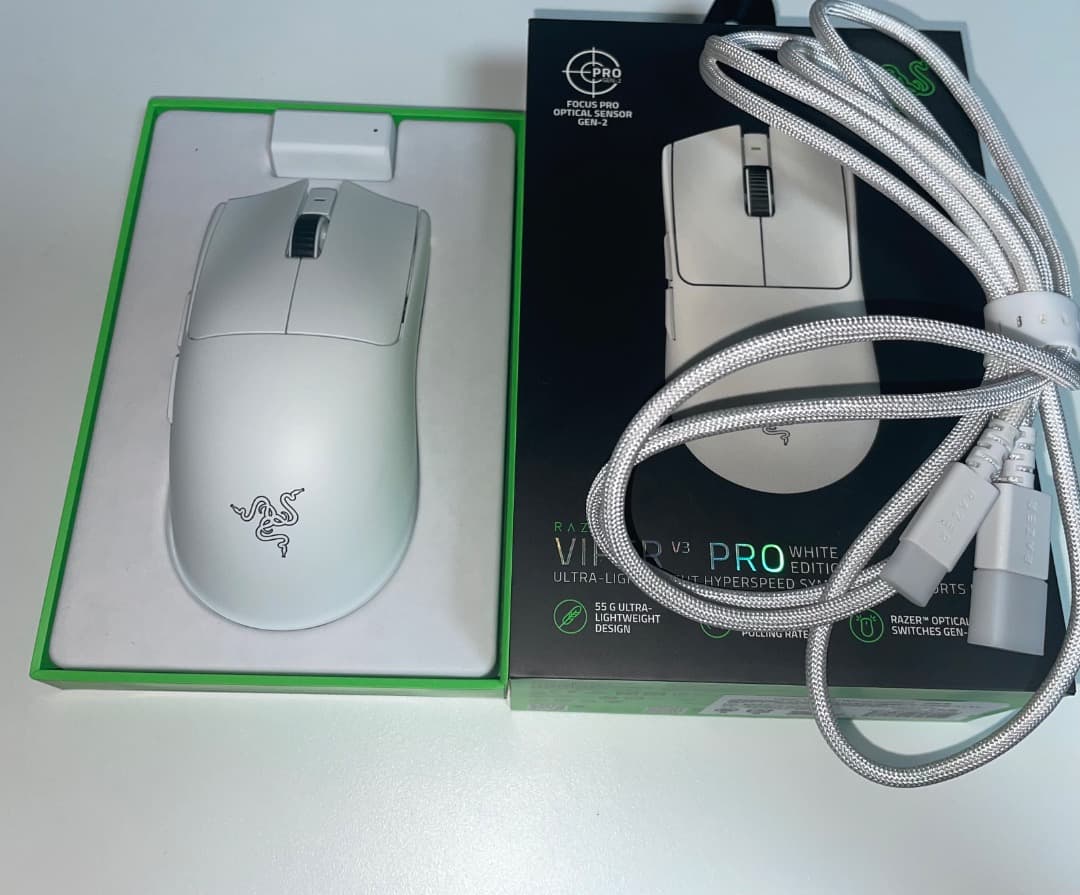その他 razer viper v3 pro White Edition
