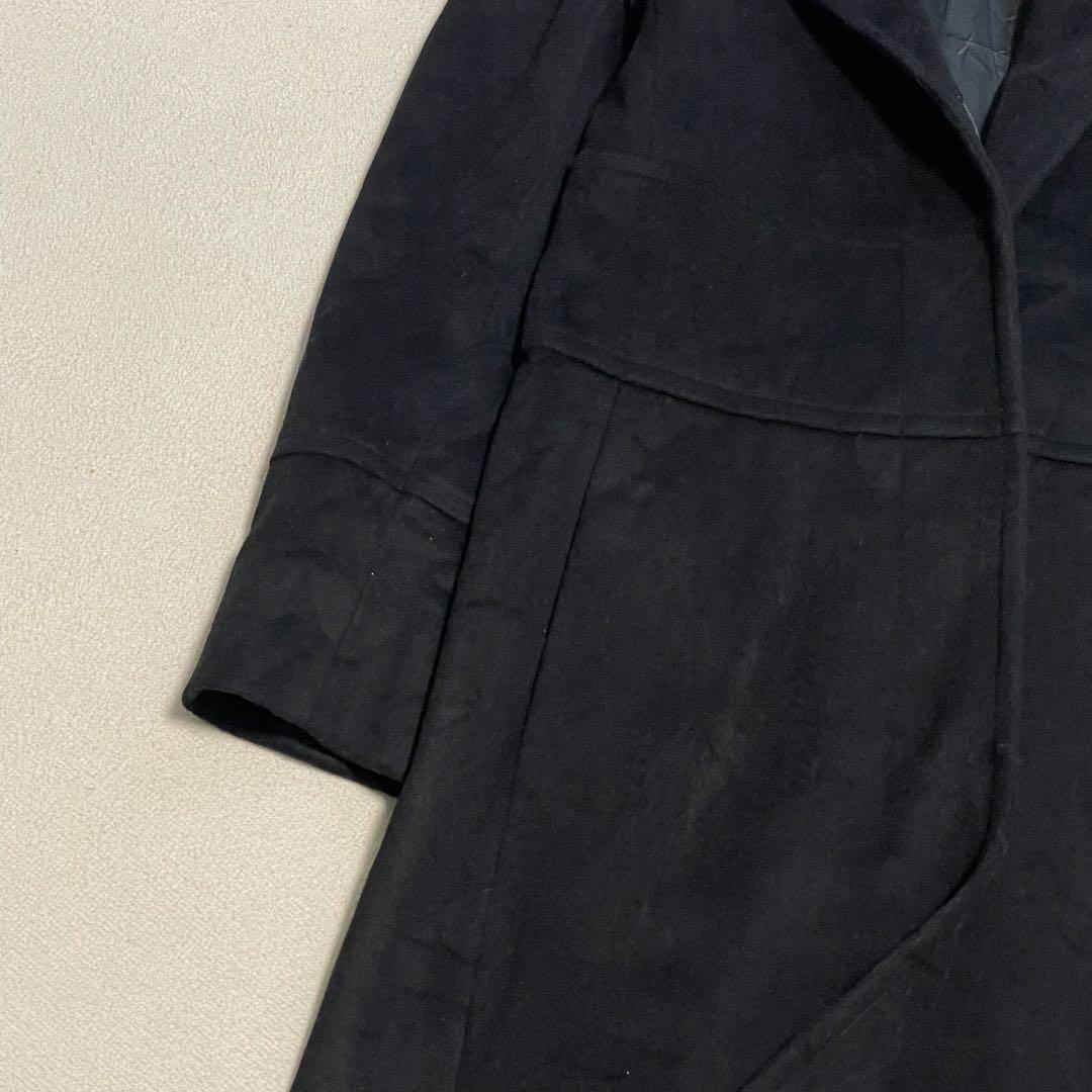 着丈128cm マックスマーラ ロングステンカラーコート 40 ビッグカラー