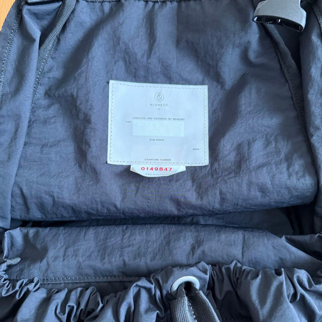 バッグ BLANKOF Double Clasp Pack 25