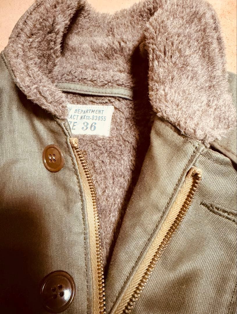 レア！美品！THE FEW N-1デッキジャケット（アルパカ100%）