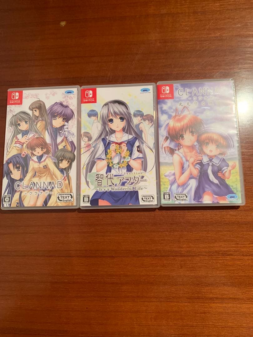 CLANNAD Switch 3本セット