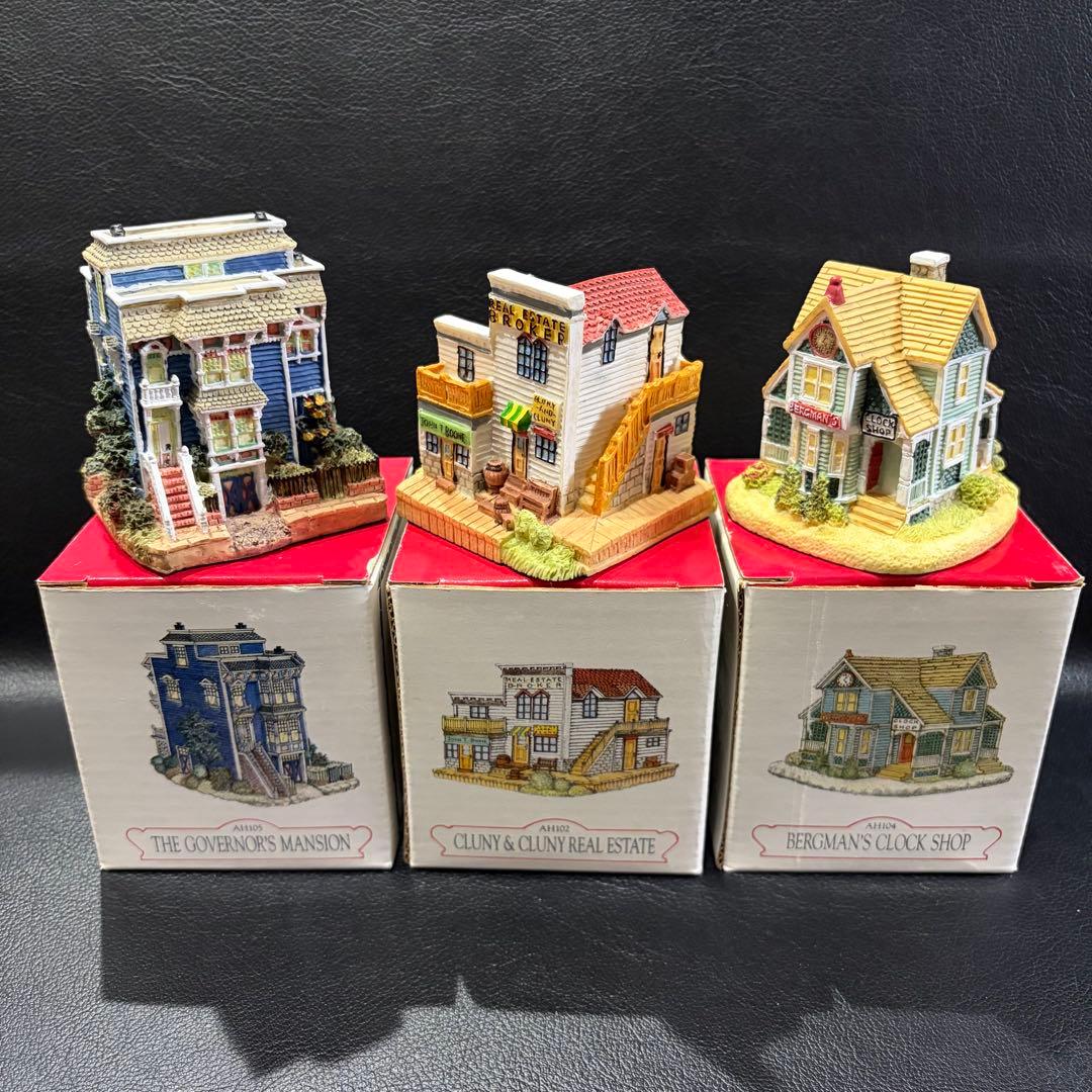 【極美品】LIBERTY FALLS COLLECTION　ミニチュア建物セット