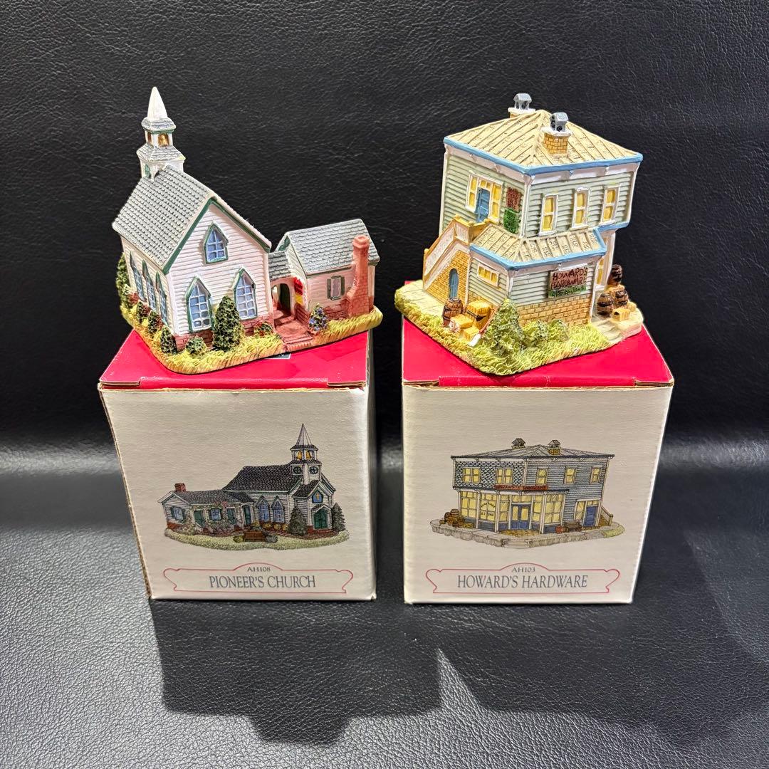 【極美品】LIBERTY FALLS COLLECTION　ミニチュア建物セット