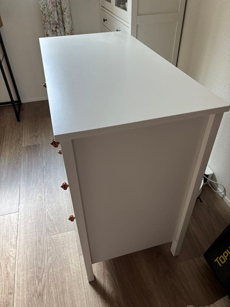 IKEA KOPPANG ホワイト 3段チェスト