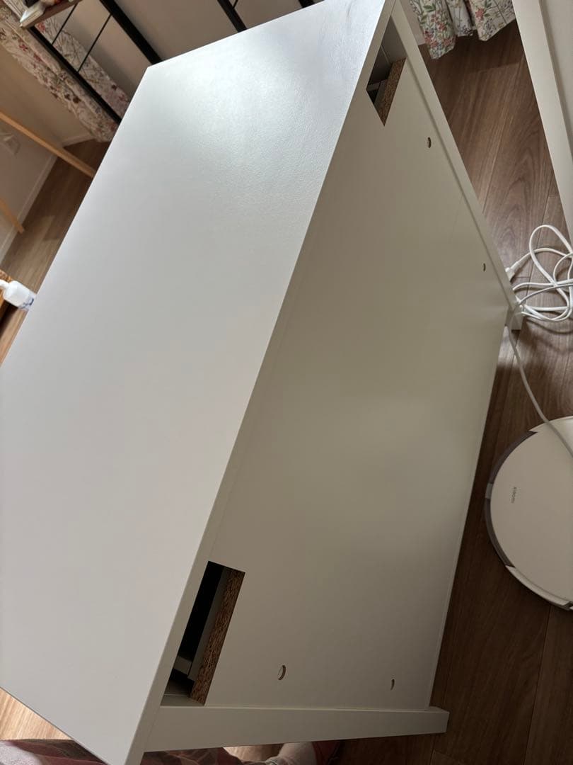 IKEA KOPPANG ホワイト 3段チェスト