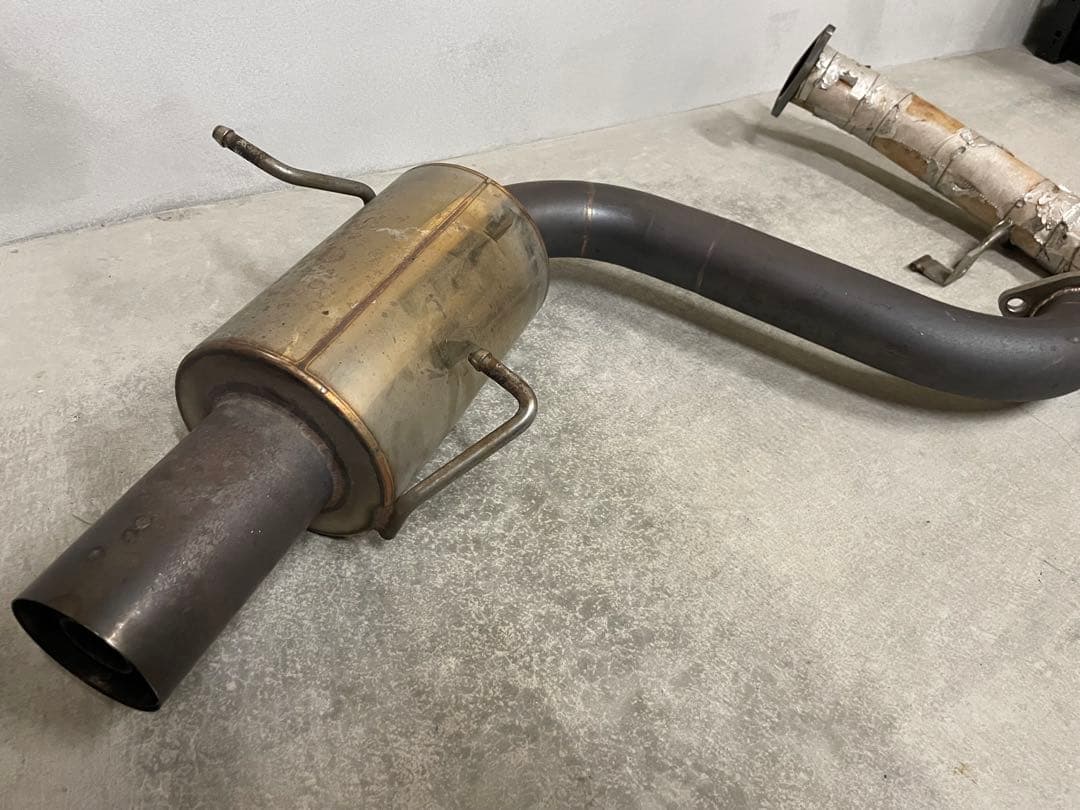 mr2 sw20 ワンオフマフラー