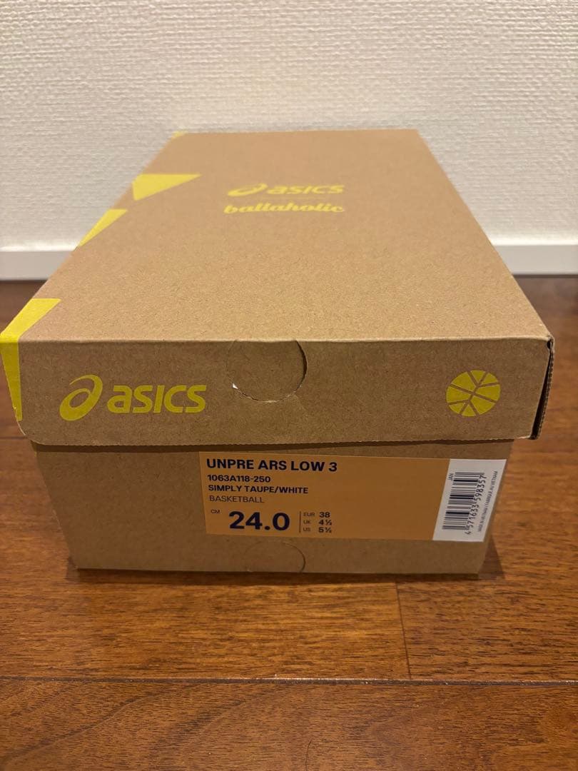 ASICS × ballaholic UNPRE ARS LOW 3 24cm