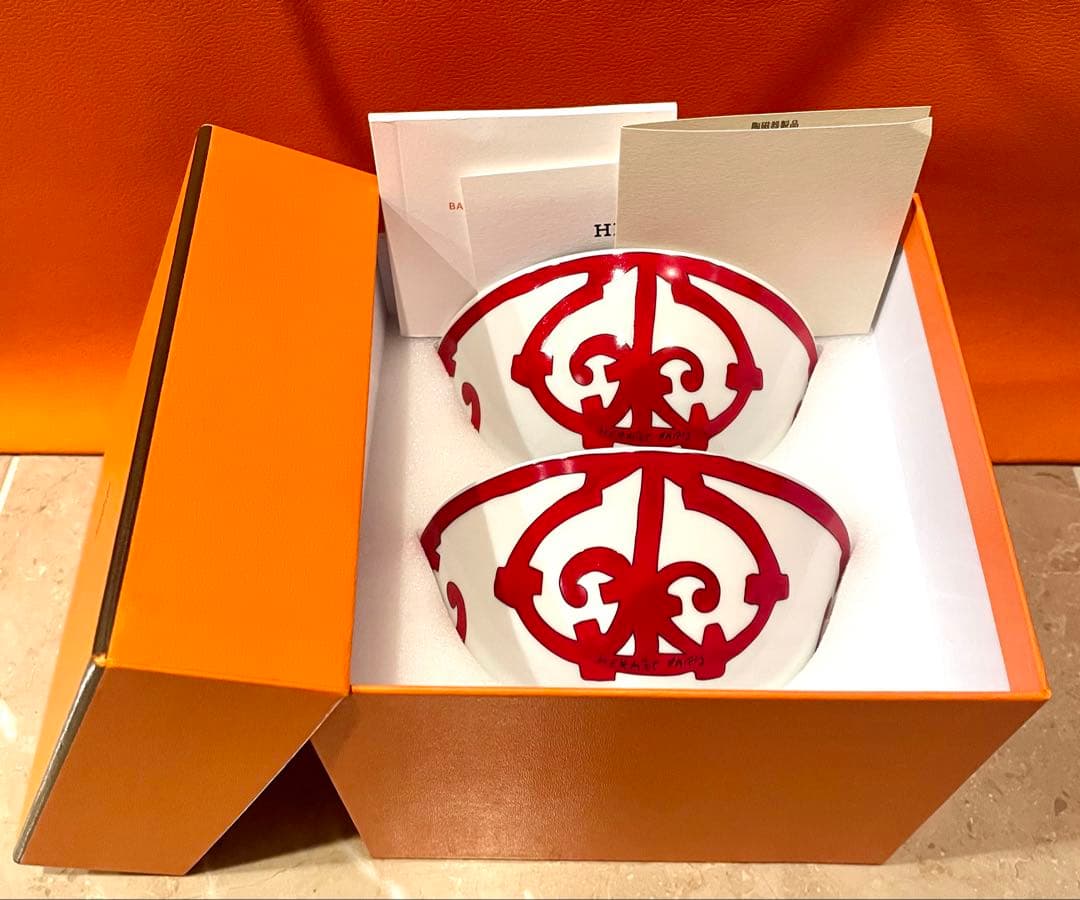 エルメス♡8月購入 ライスボウル ガダルキヴィール 食器 お茶碗 カップ