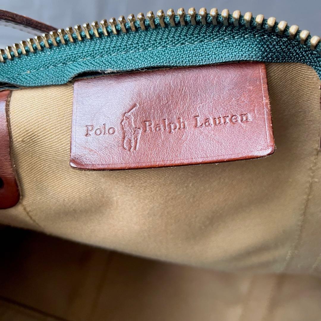 まさ様 ポロ ラルフローレン ボストンバッグ 大容量 ブラックウォッチ