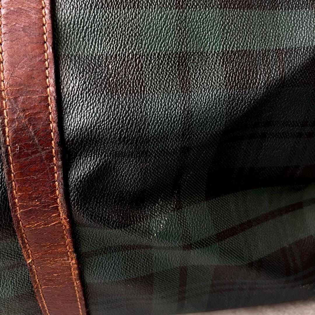 まさ様 ポロ ラルフローレン ボストンバッグ 大容量 ブラックウォッチ