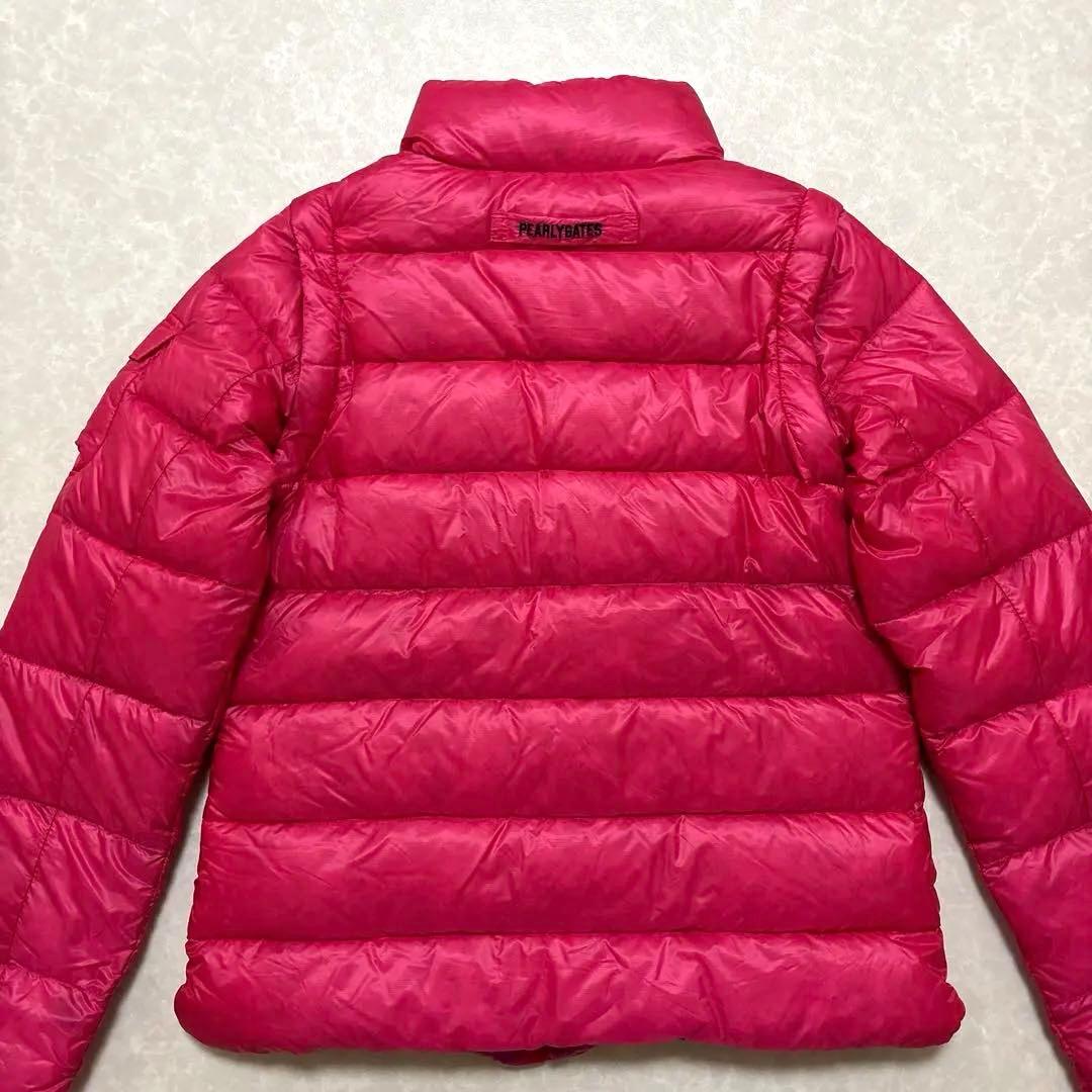 パーリーゲイツ★撥水★袖着脱可能★ダウンジャケット【レディース サイズ0（S）】