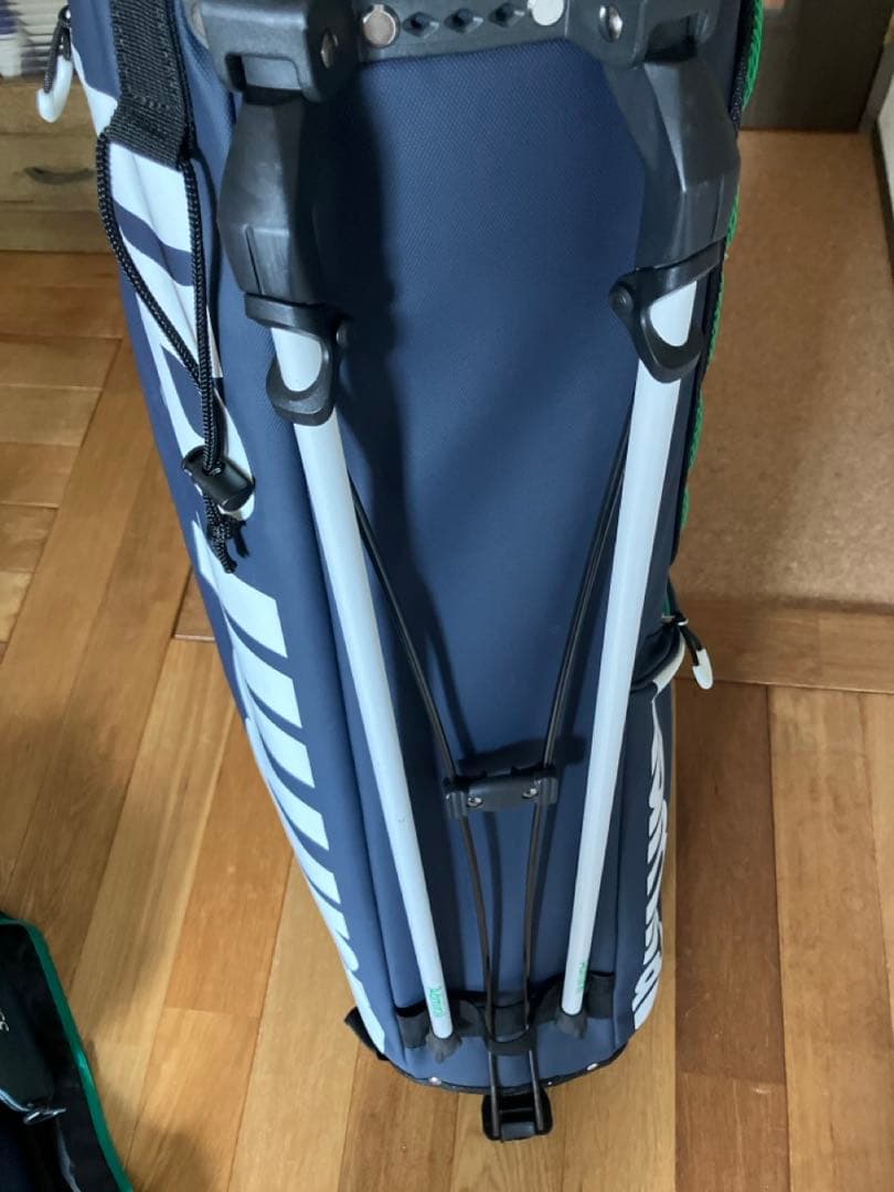 Admiral スタンドゴルフバッグ ネイビー/グリーン