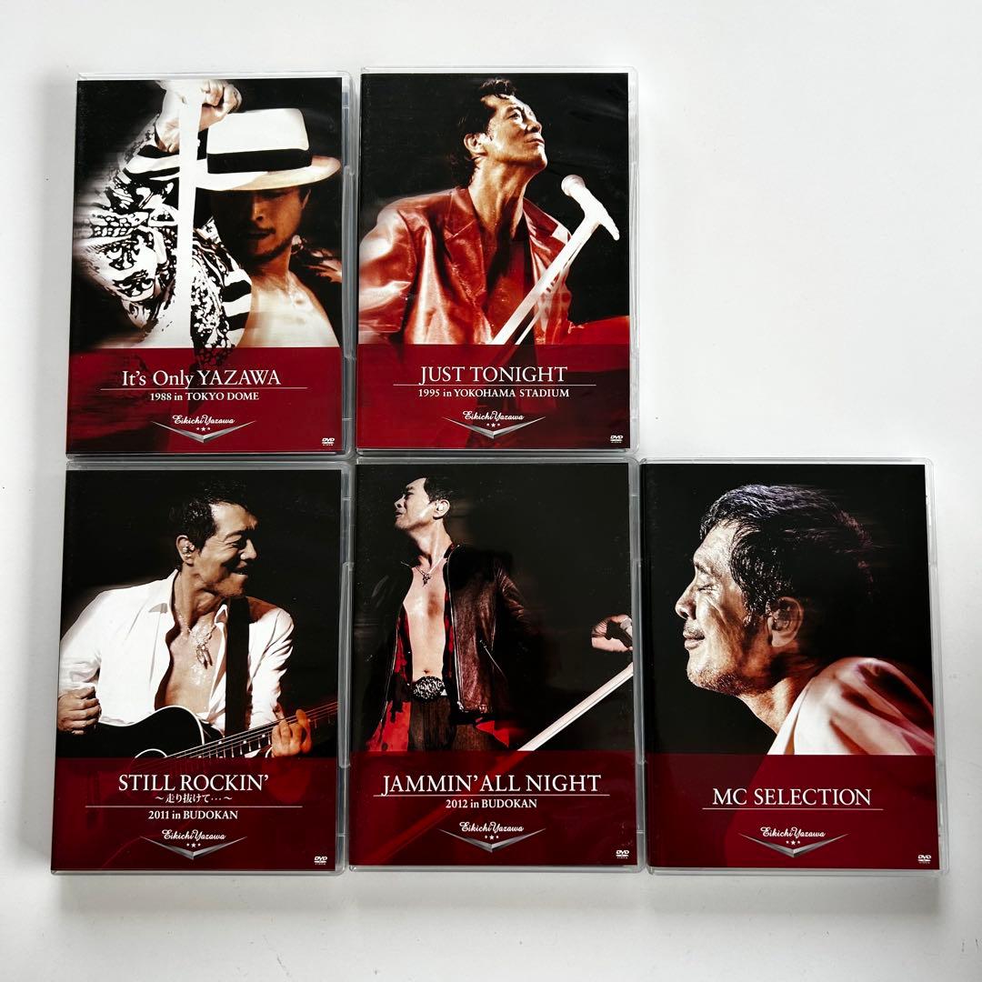 美品 矢沢永吉 TREASURE BOX DVD 5枚セット