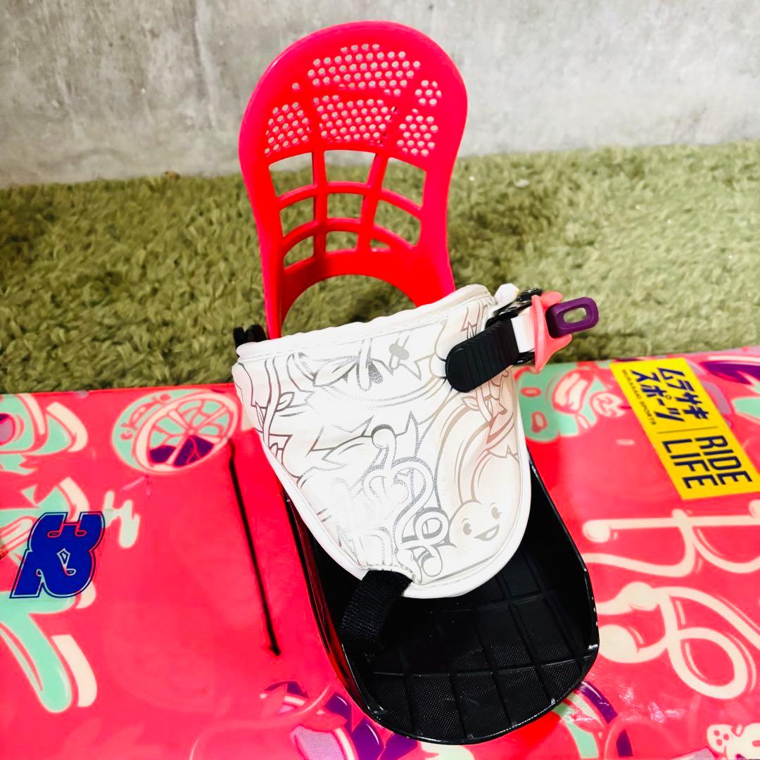 大人気 キッズ K2 LILKANDIスノーボード3点セット 110cm