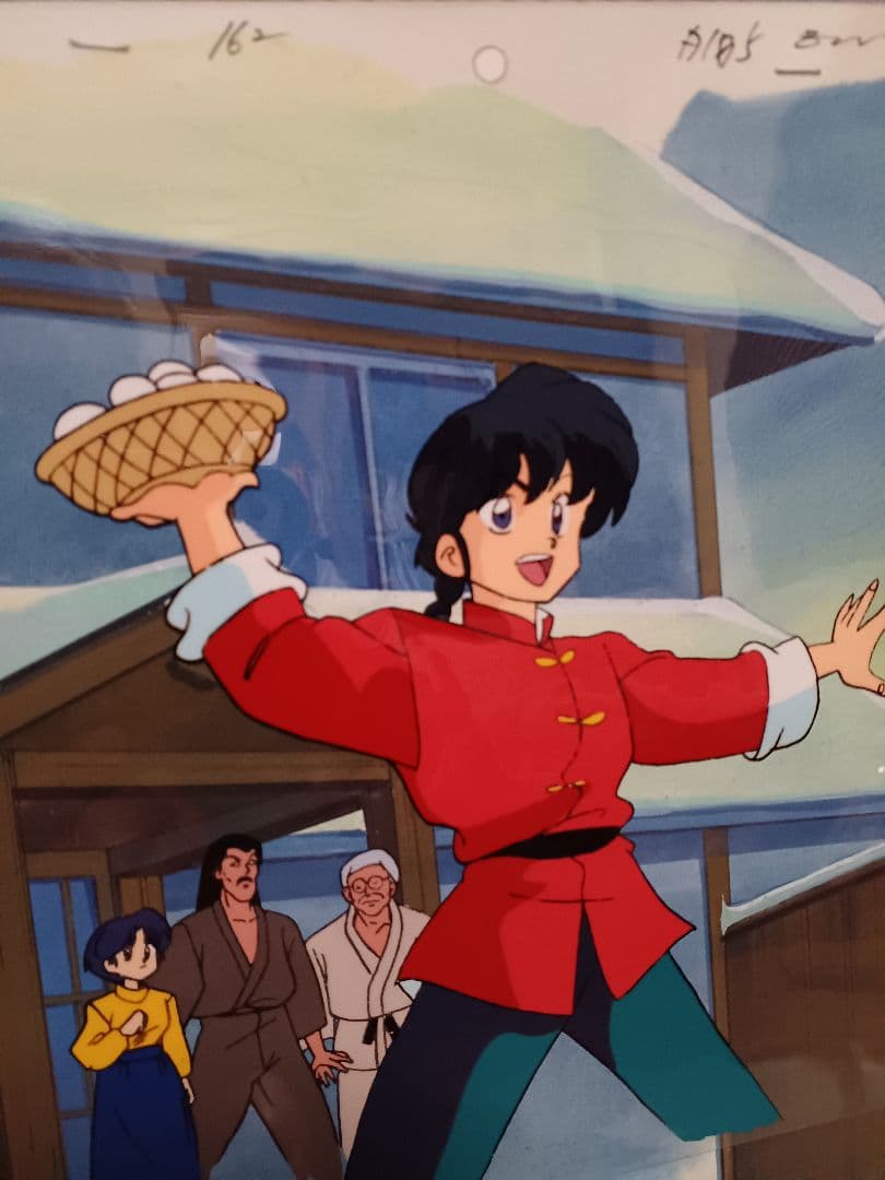 江戸屋の超レア　セル画と背景画　Original らんま　2分の1