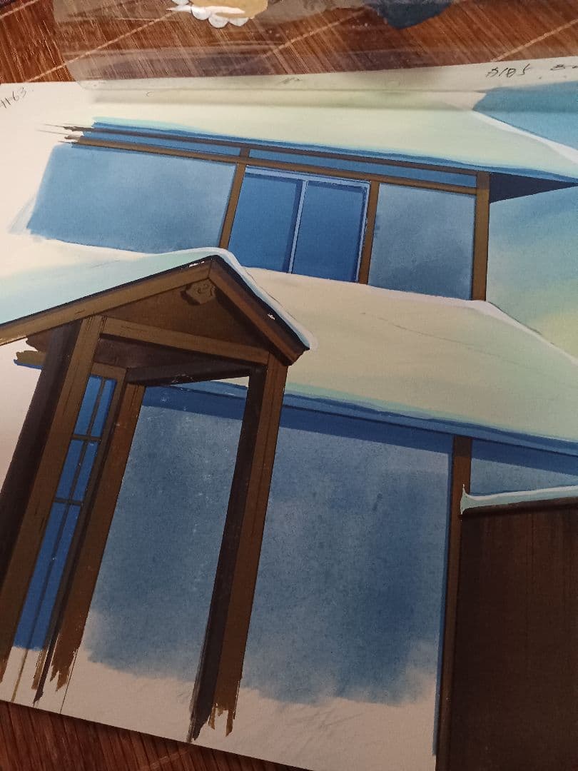 江戸屋の超レア　セル画と背景画　Original らんま　2分の1