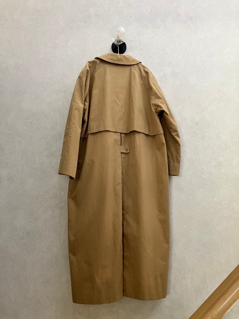 YAECA 60503 KHAKI ステンカラーコート　M