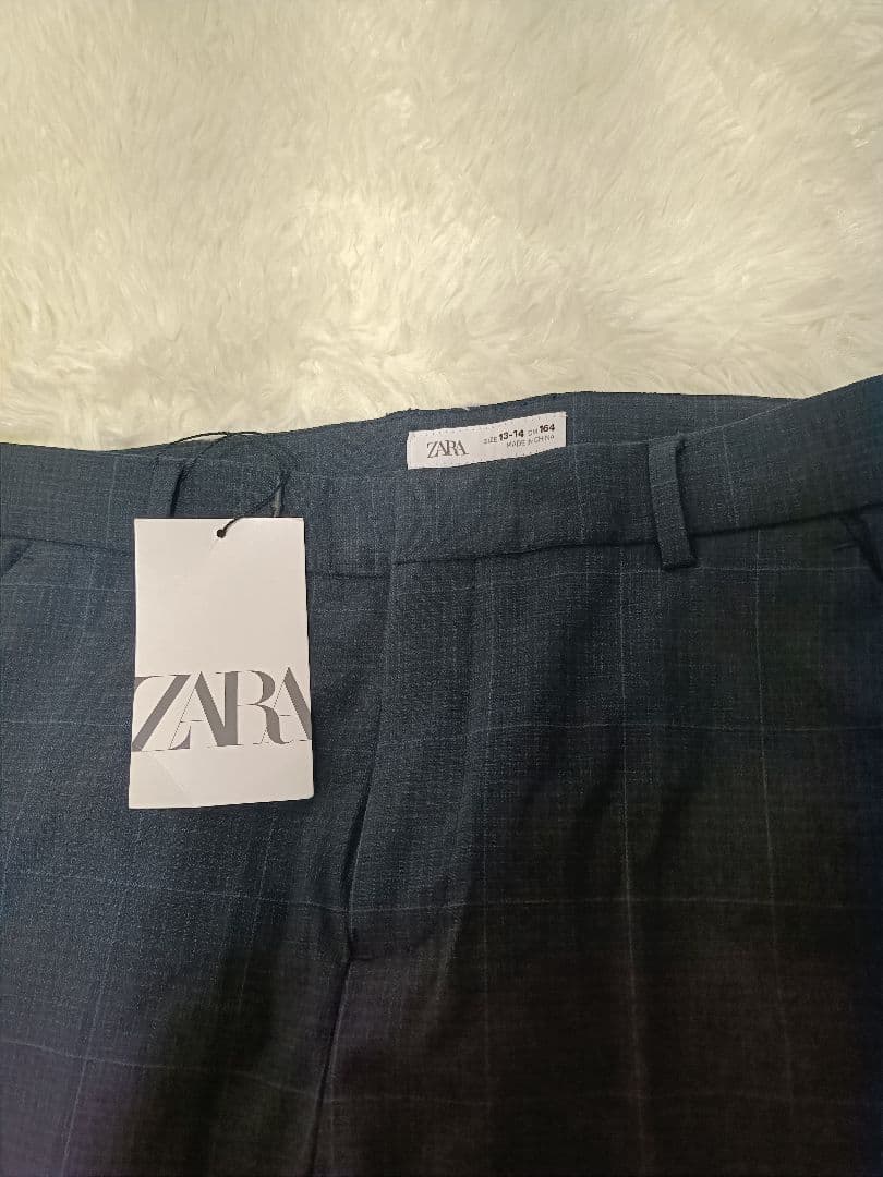 新品✨タグ　ZARA ザラ 3点セット 小学生 卒業式 スーツ ネイビー 160