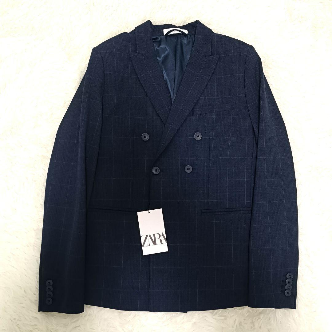 新品✨タグ　ZARA ザラ 3点セット 小学生 卒業式 スーツ ネイビー 160