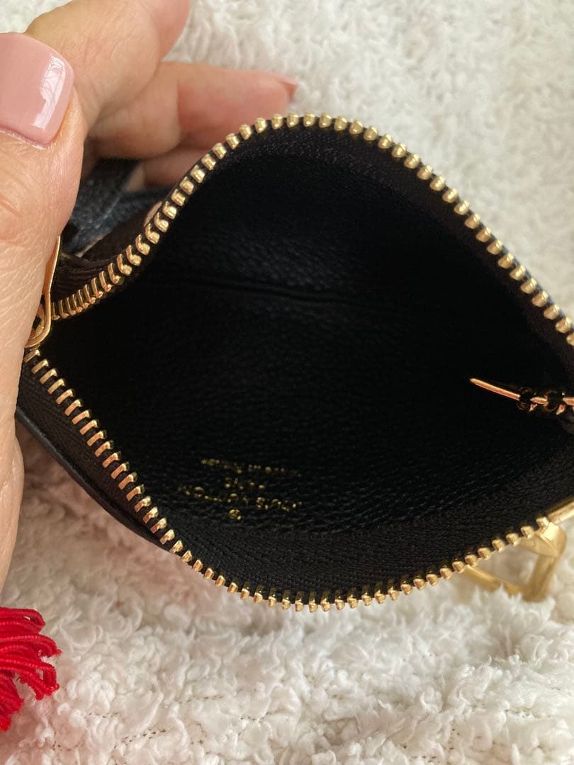 LOUIS VUITTON レザーキーケース モノグラム ポシェット・クレ