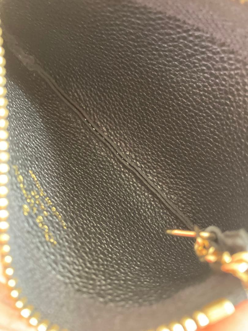 LOUIS VUITTON レザーキーケース モノグラム ポシェット・クレ